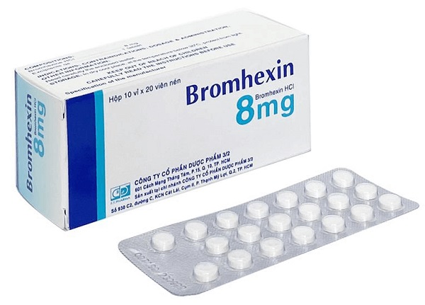 Bromhexin tac dung