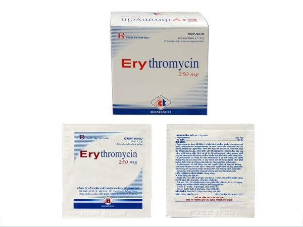 cach dung Erythromycin